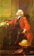 William Hogarth Portrait of Captain Thomas Coram oil